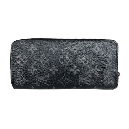Louis Vuitton Zip Around Wallet Monogram Eclipse Zippy Vertical