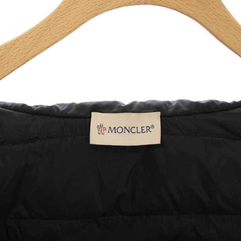 Moncler Maglione Tricot Cardigan Down Jacket XS Black YT