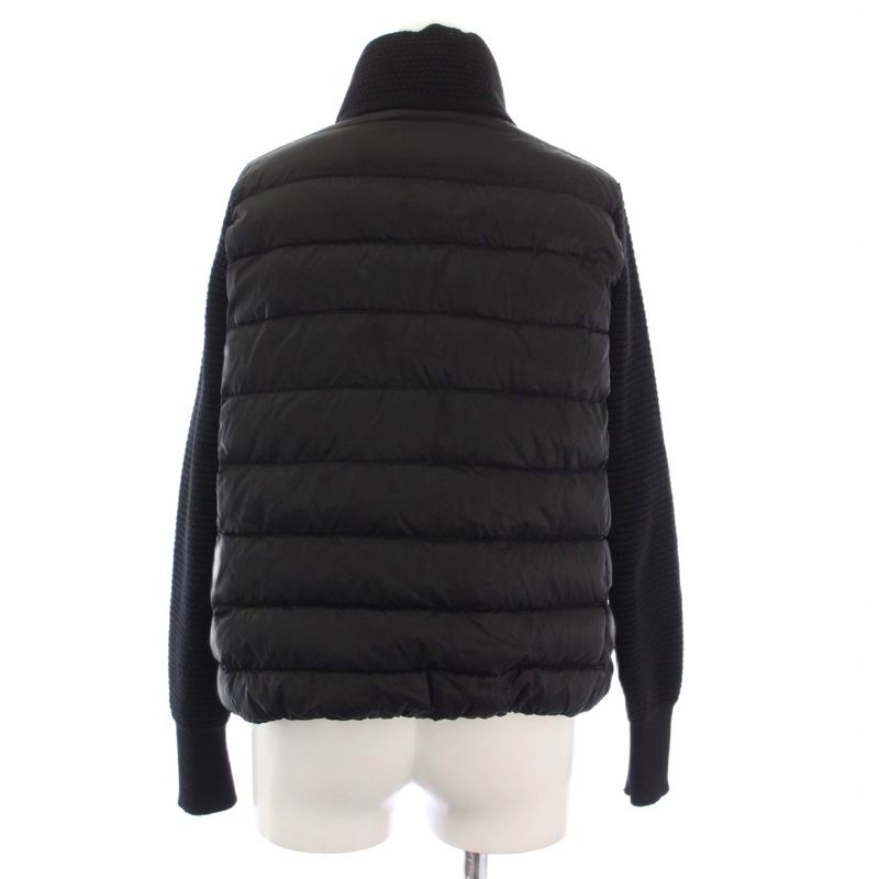 Moncler Maglione Tricot Cardigan Down Jacket XS Black YT
