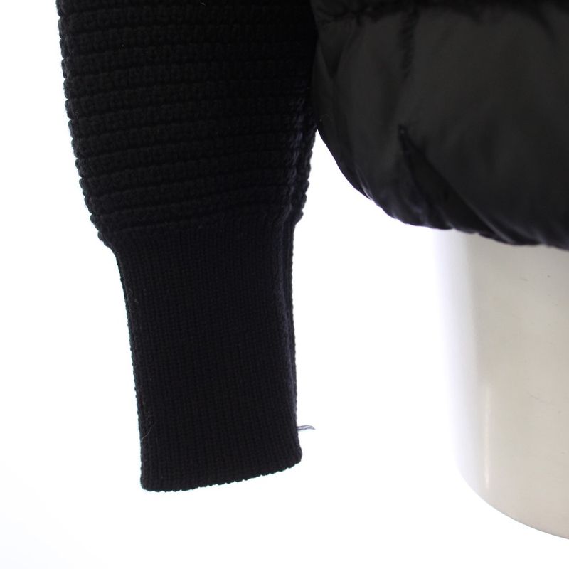 Moncler Maglione Tricot Cardigan Down Jacket XS Black YT