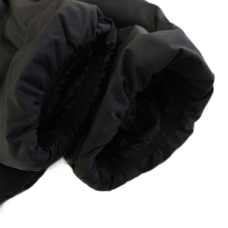 Moncler Aloes Giubbotto Down Jacket Outer Hood with Belt 0 Black YT