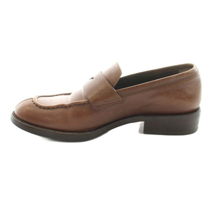 Prada Loafer Leather 37.5 Brown KU
