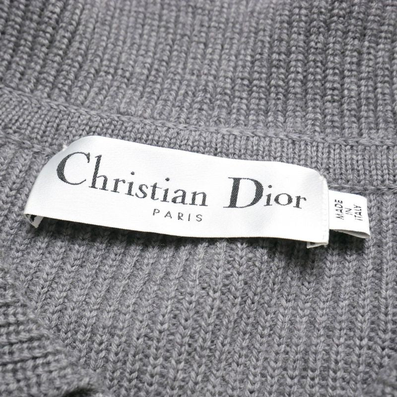 Dior Knit 42 Mink Decoration Cardigan
