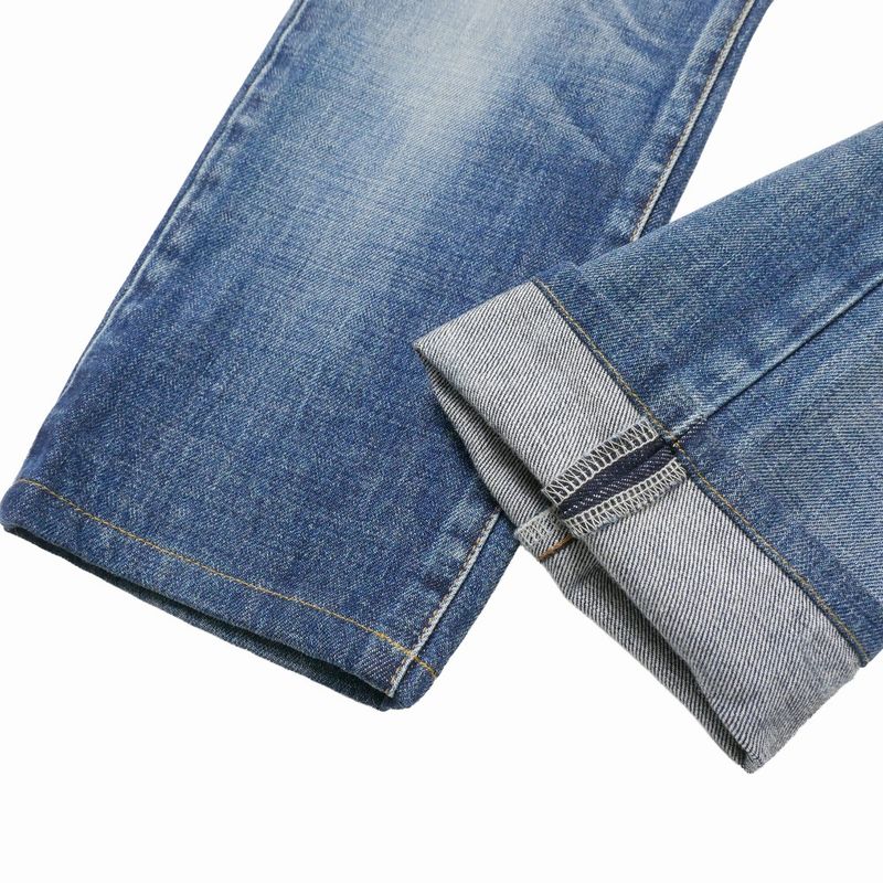 Saint Laurent Paris Denim Pants 29 Distressed Ankle Tapered Jeans