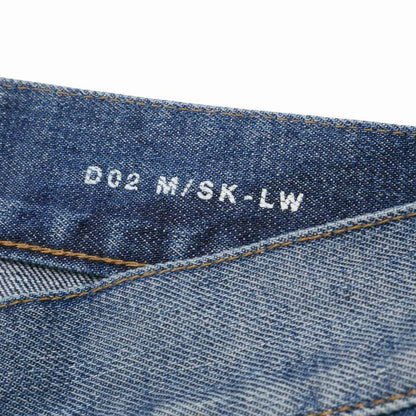 Saint Laurent Paris Denim Pants 29 Distressed Ankle Tapered Jeans