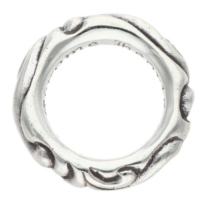 Chrome Hearts Scrl Band Scroll Silver Ring