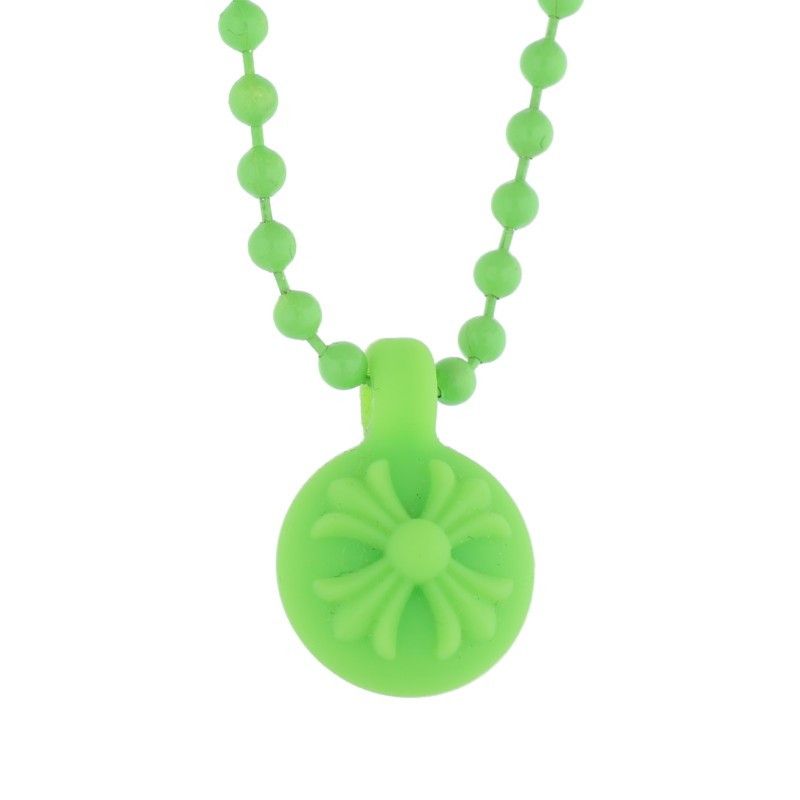 Chrome Hearts Rubber CH Crssball CH Cross Ball Necklace