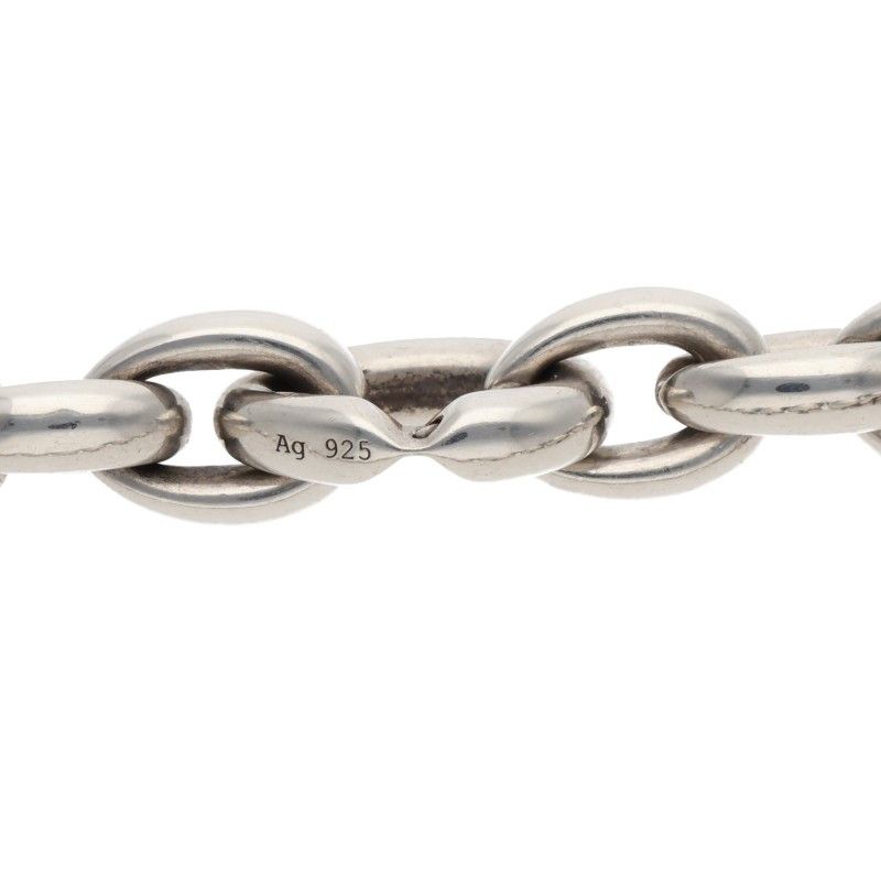 Hermes Acrobat MM Silver Necklace