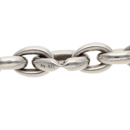 Hermes Acrobat MM Silver Necklace