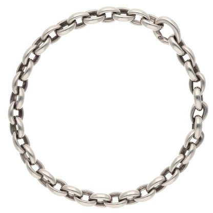 Hermes Acrobat MM Silver Necklace