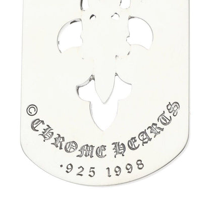 Chrome Hearts D Tag Lrg Fle Dag Fudaga Dog Tag Large Necklace Top