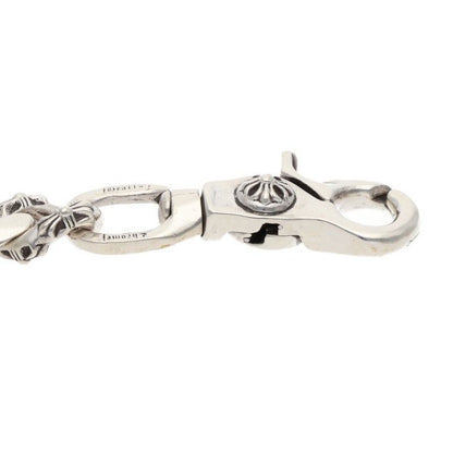 Chrome Hearts Fancy 1 Clip Short Silver Wallet Chain