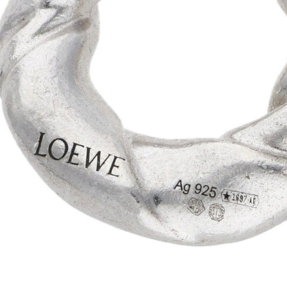 Loewe Napa Twist Silver Earrings
