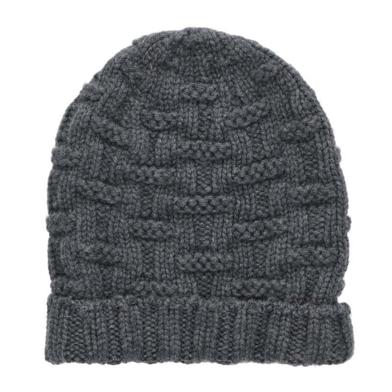 Hermes Hlogo Cashmere Knit Hat ME