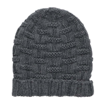 Hermes Hlogo Cashmere Knit Hat ME