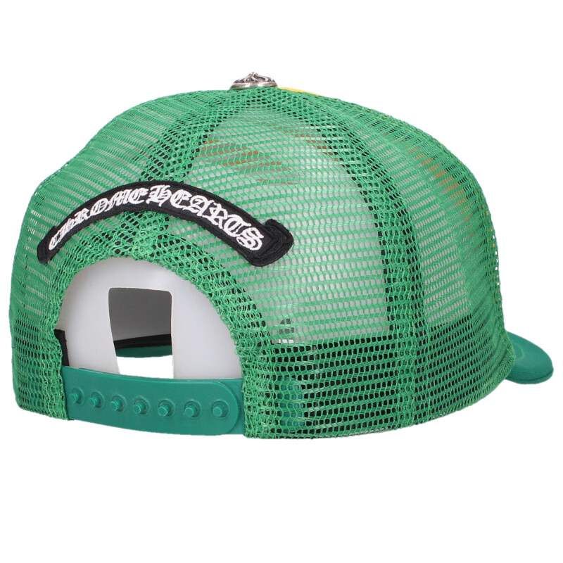 Chrome Hearts Trucker Cap Mesh Cap with Cross Ball Hat