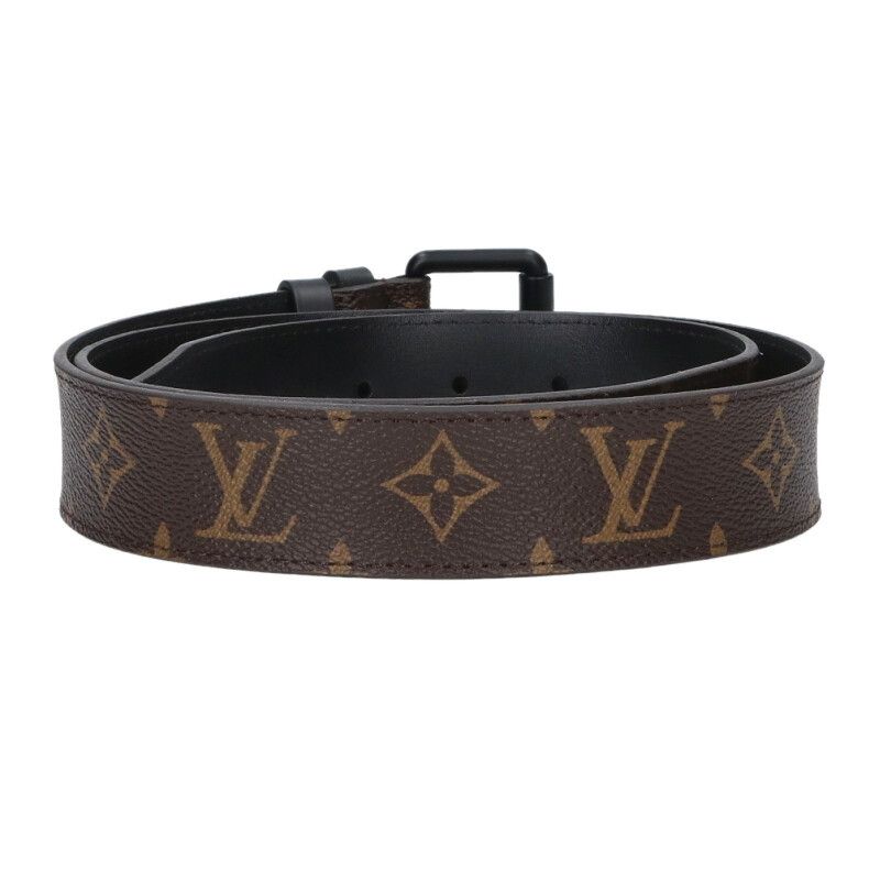 Louis Vuitton Ceinture Signature Monogram Leather Chain Decoration Belt 95