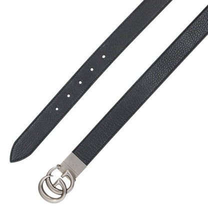 Gucci Gglogo Buckle Reversible Leather Belt 90