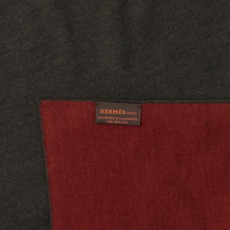 Hermes Cashmere Silk Large Shawl Scarf
