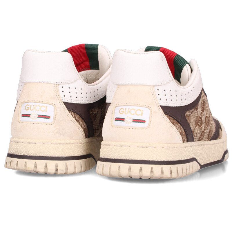 Gucci Reweb GG Canvas Low Cut Sneakers 8.5
