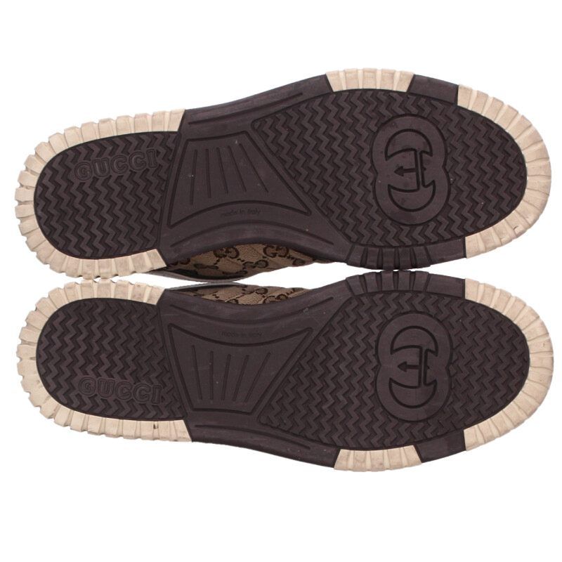 Gucci Reweb GG Canvas Low Cut Sneakers 8.5
