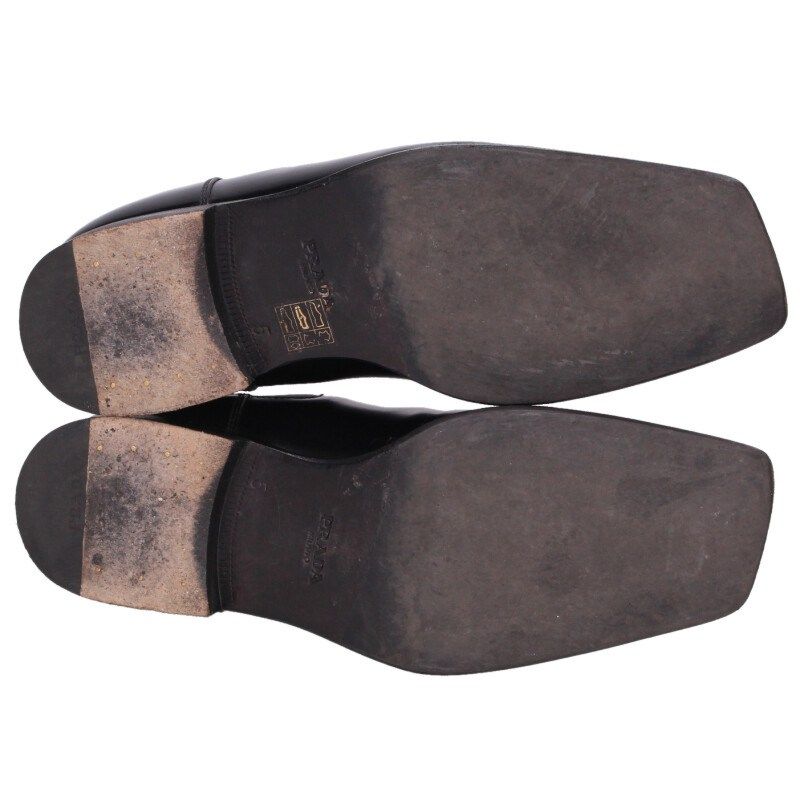Prada Side Gore Square Toe Boots 5