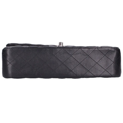 Chanel Quilted 25 Lambskin Double Flap Chain Shoulder Bag 25