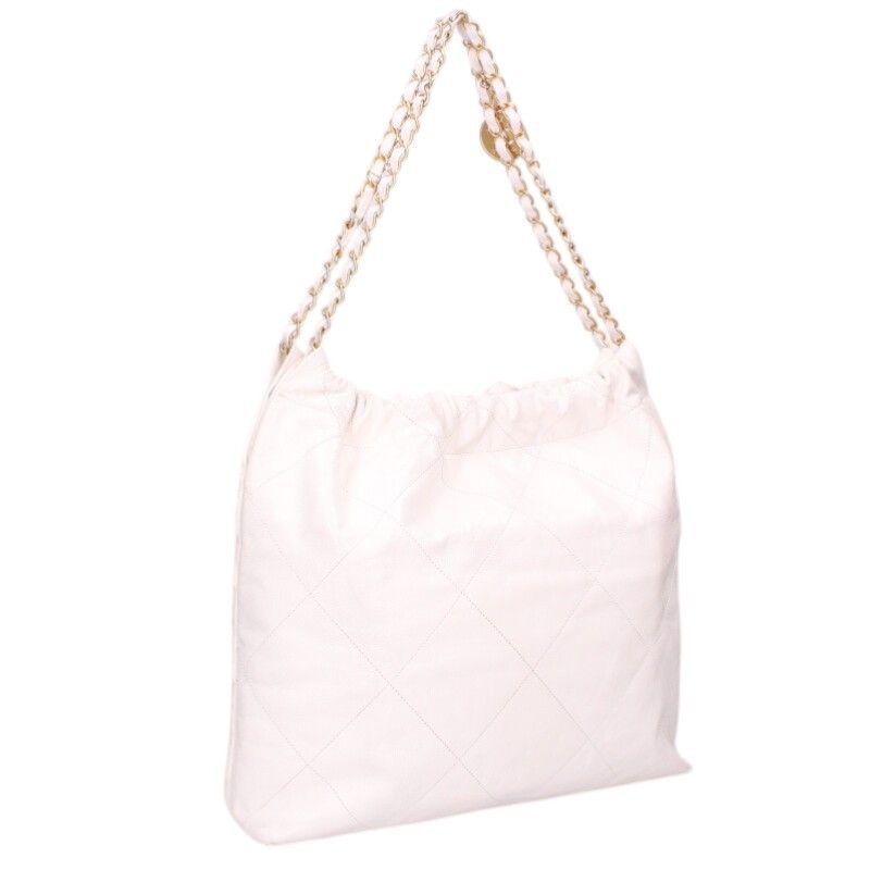 Chanel 22 Shiny Calf Chain Shoulder Bag