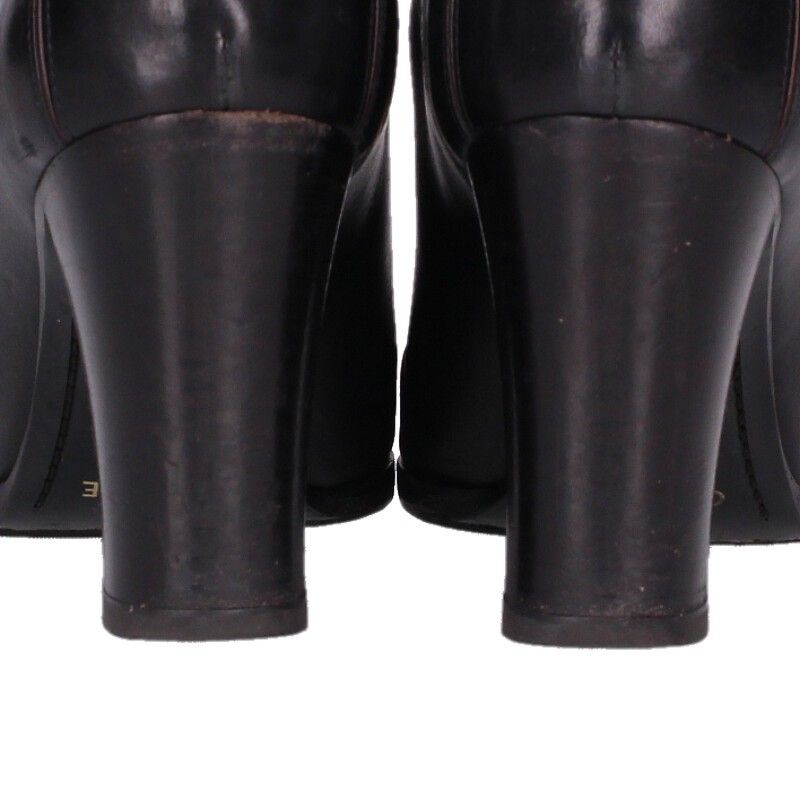 Celine Triomphe Leather Long Boots 35