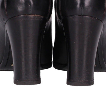 Celine Triomphe Leather Long Boots 35