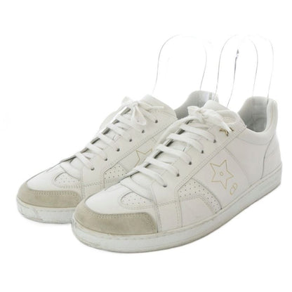 Dior Star Sneakers Low Cut Leather 38 White