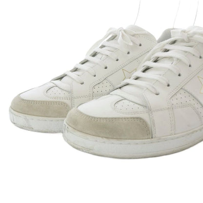 Dior Star Sneakers Low Cut Leather 38 White