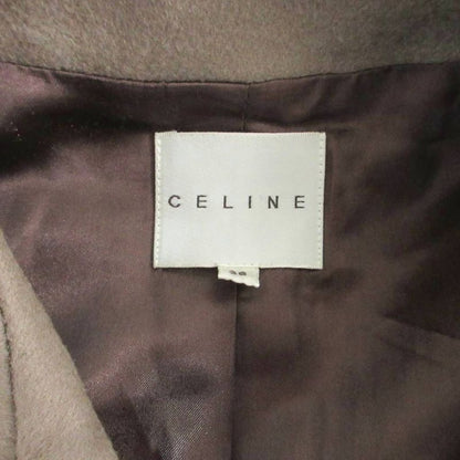 Celine Wool Asymmetric Trench Coat Belt