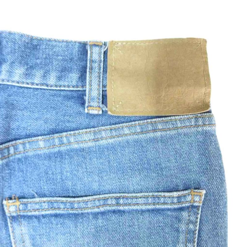 Celine Hedi Slimane Era Skinny Denim Jeans Tapered Pants Indigo Blue
