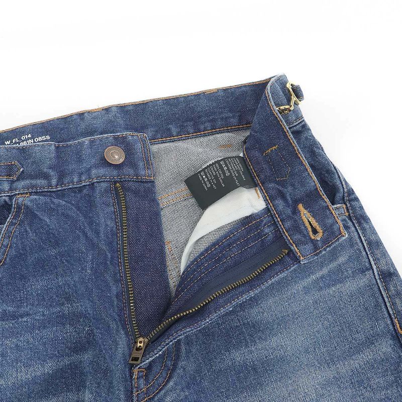 Celine Dylan Triomphe Chain Denim Pants Indigo 26