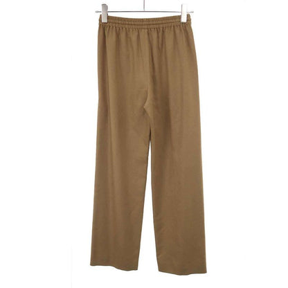 Celine Straight Jogging Pants Cashmere Flannel Brown 34
