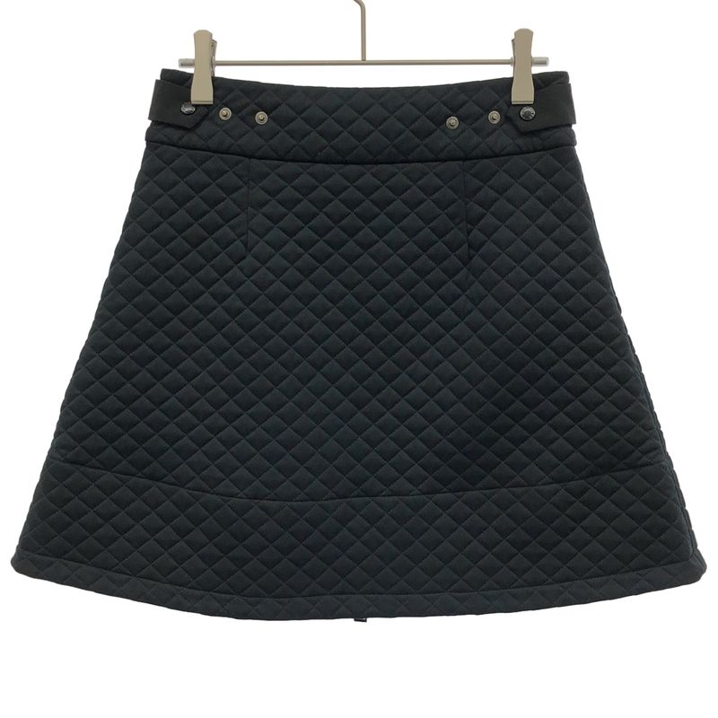 Moncler Gonna Quilted Skirt Black XS