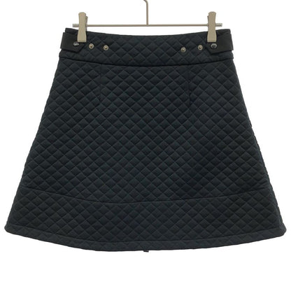 Moncler Gonna Quilted Skirt Black XS