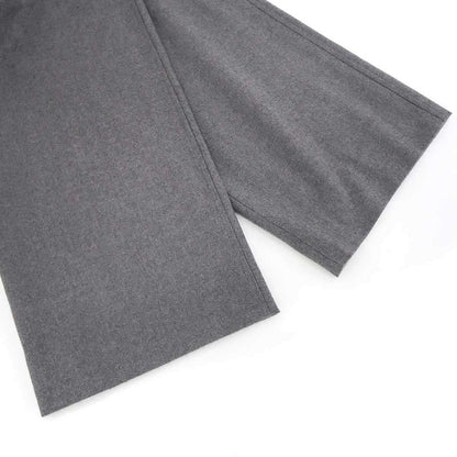 Celine Straight Jogging Pants Cashmere Flannel Gray 34