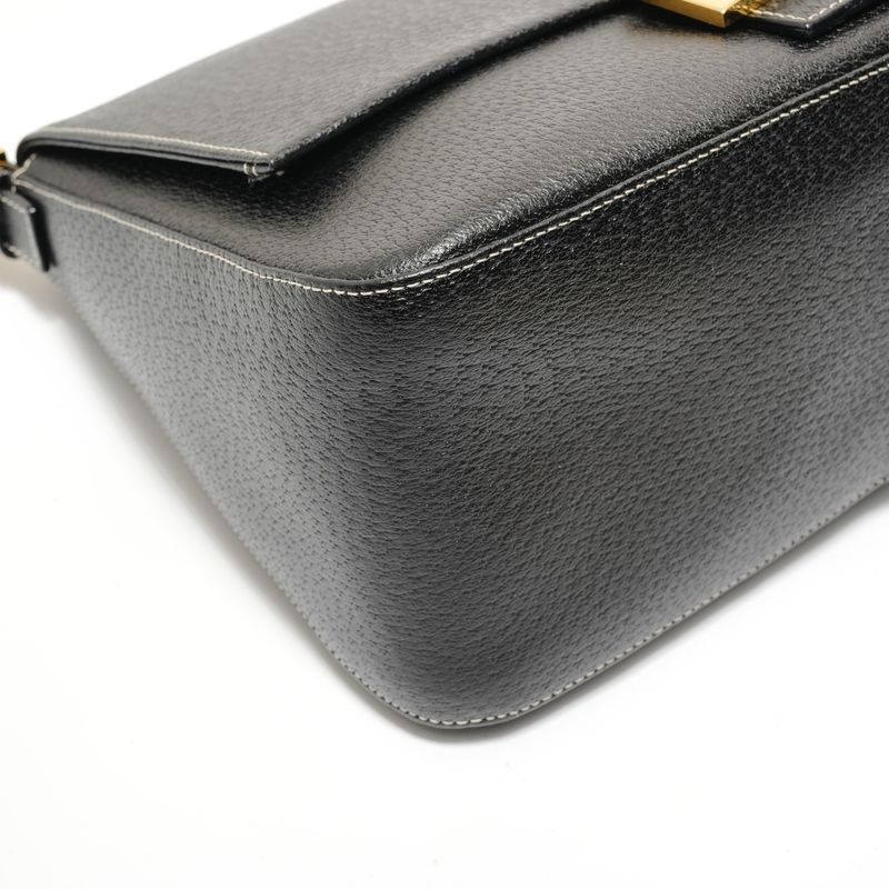 Fendi Shoulder Bag Mamma Bucket Leather