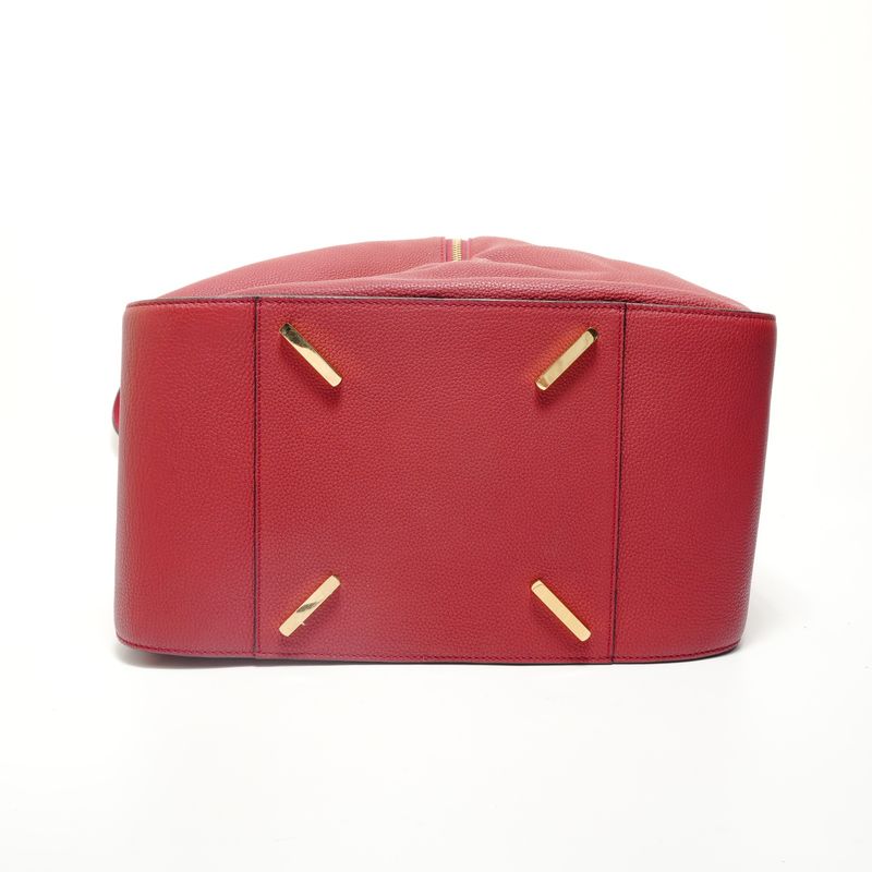 Loewe Handbag Hammock Leather Red