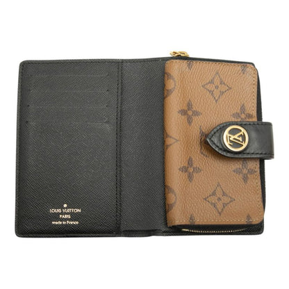 Louis Vuitton Monogram Giant Reverse Portefeuille Juliette Bifold Wallet Brown