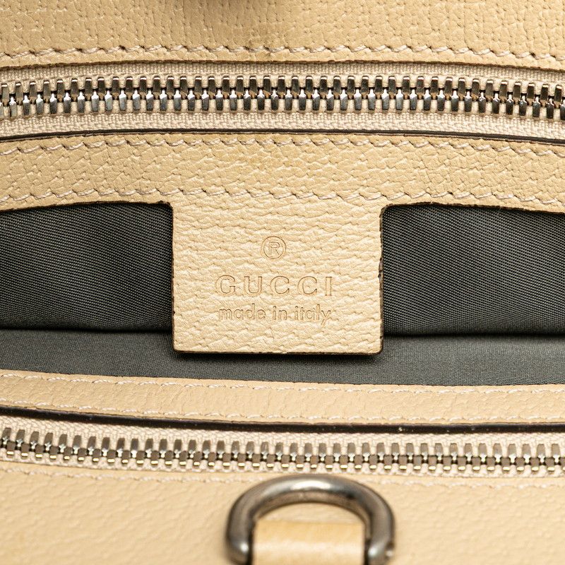Gucci GG Nylon Off the Grid Long 2-Way Shoulder Bag Gray Beige
