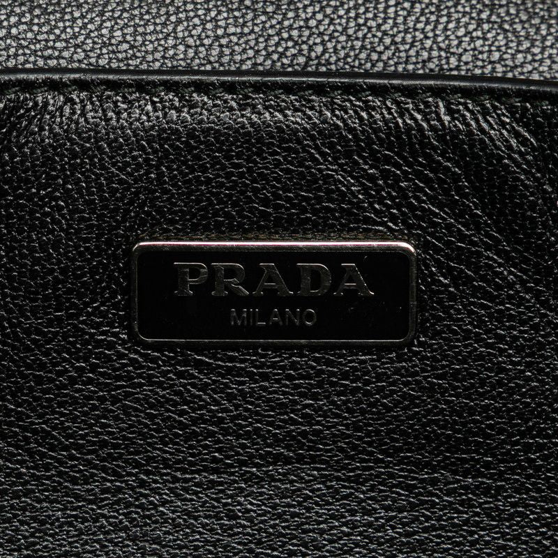 Prada Mini 2-Way Shoulder Bag Pink Saffiano Leather
