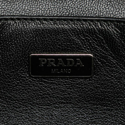 Prada Mini 2-Way Shoulder Bag Pink Saffiano Leather