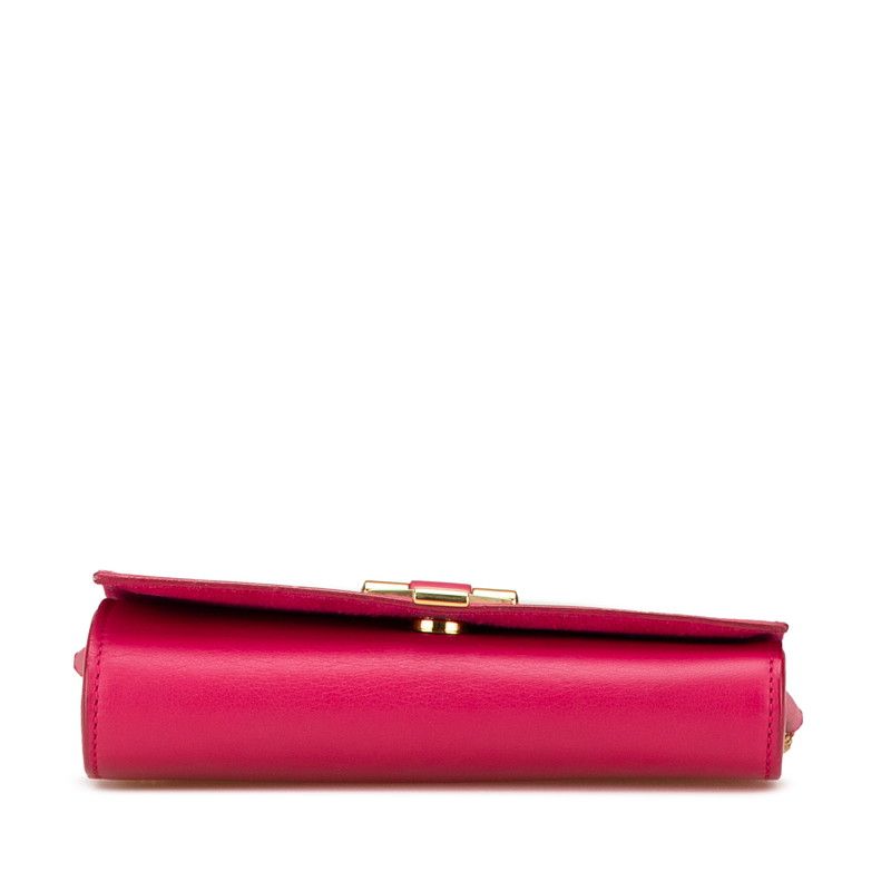 Saint Laurent Classic Yline Satchel Small Chain Crossbody Shoulder Bag Pink