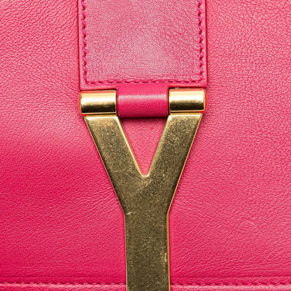 Saint Laurent Classic Yline Satchel Small Chain Crossbody Shoulder Bag Pink