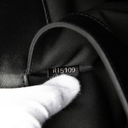Louis Vuitton Monogram Eclipse Grand Sac Tote Gray Black Leather