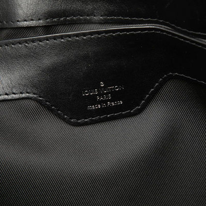 Louis Vuitton Monogram Eclipse Grand Sac Tote Gray Black Leather