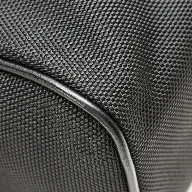 Gucci Sherry Line Clutch Black Leather Nylon